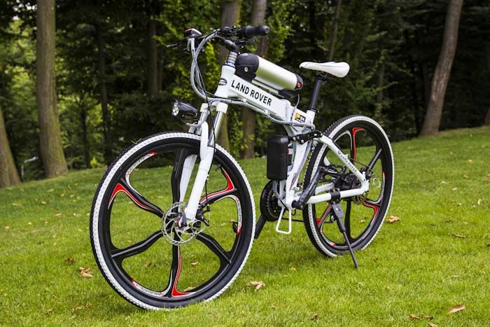 Электровелосипед Land Rover Electrobike RD White купить - электровелосипед Land Rover Electrobike RD White